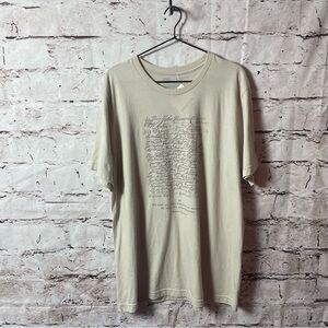 NWT Liberty & Co Men’s “The Signers” Shirt - Size XL